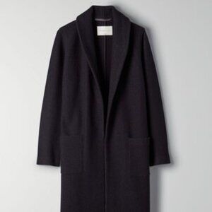 Aritzia Babaton Black Luxe Lounge Jacket